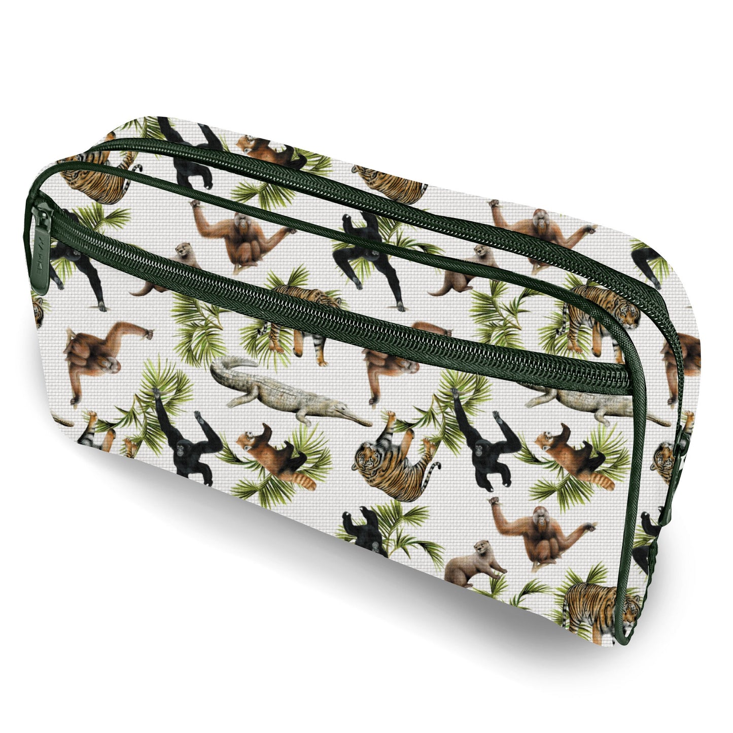 School Book Bag - Animals of Asia + Pencil Case/Toiletry Bag - Animals of Asia