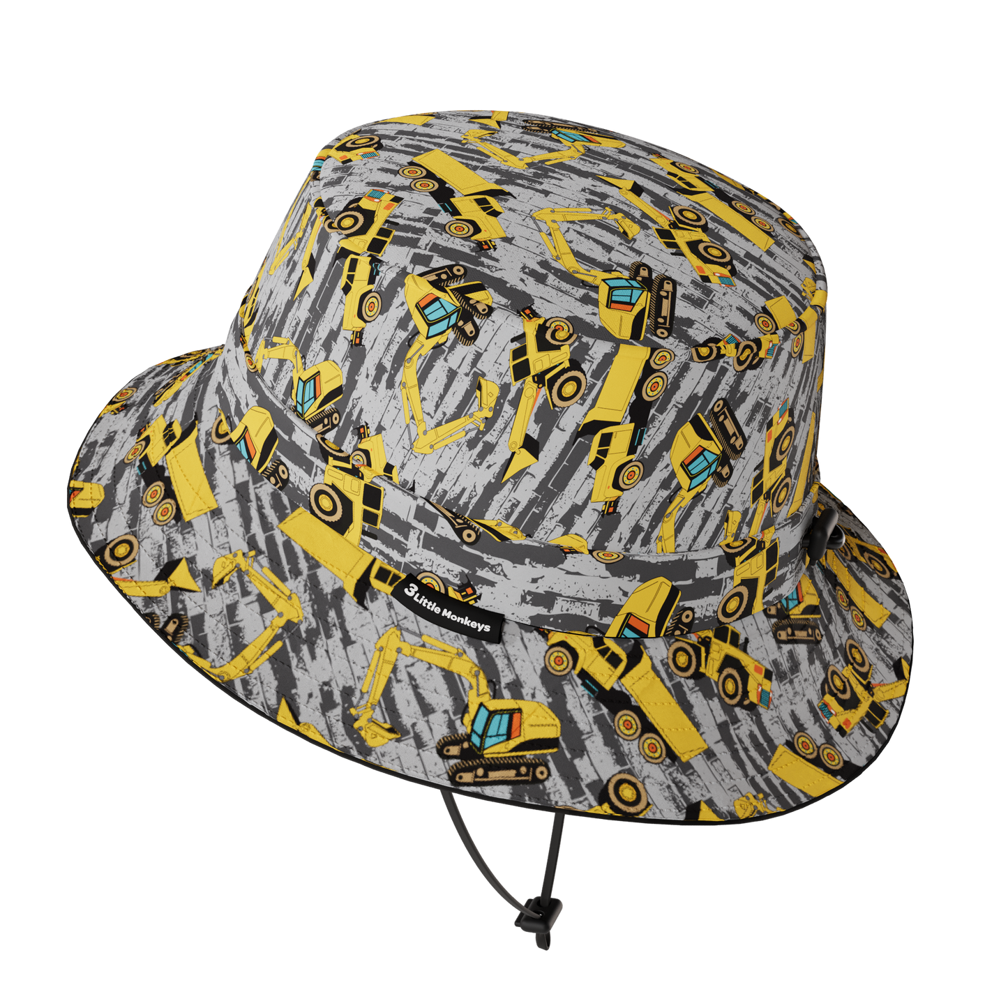 Wide Brim Summer Bucket Hat - Construction