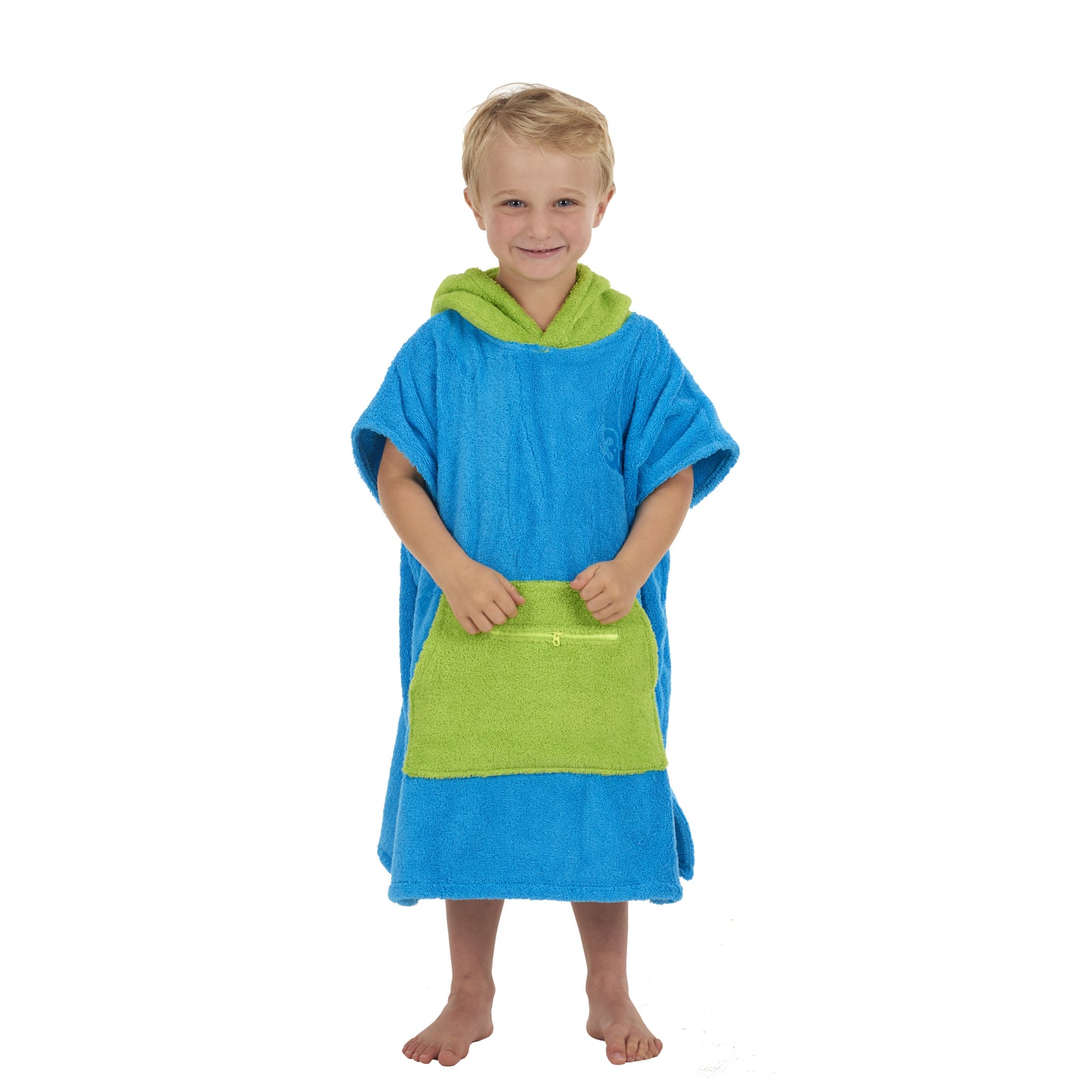 3 Little Monkeys - 100% Cotton Thick Hooded Poncho Towel 