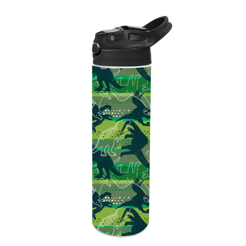 Stainless Steel Insulated Drink Bottle 590ml (20oz) - Dinosaur