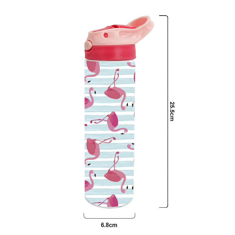 Stainless Steel Insulated Drink Bottle 590ml (20oz) - Flamingo