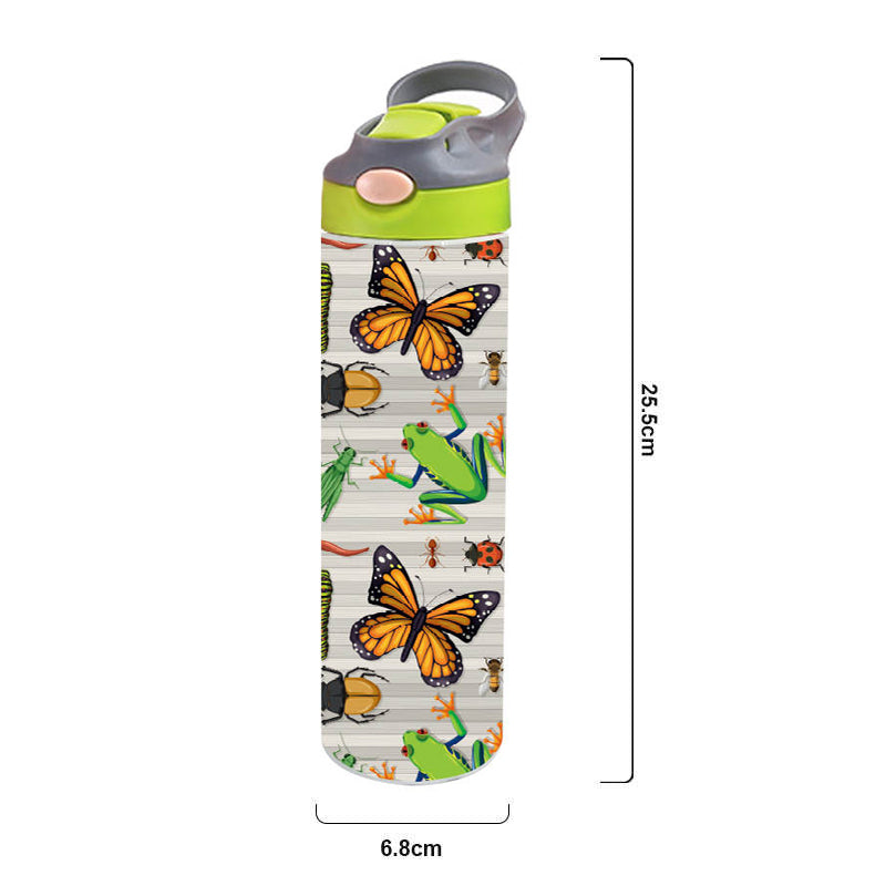 Stainless Steel Insulated Drink Bottle 590ml (20oz) - Frog Bug