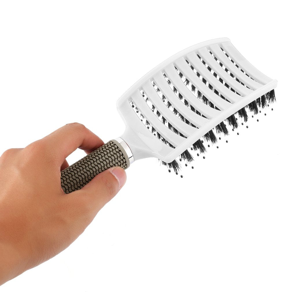 Easy Detangler Hairbrush - White